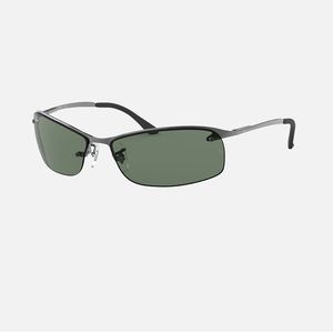 Mens Ray-ban RB3183 Grey/Green lens Polarized